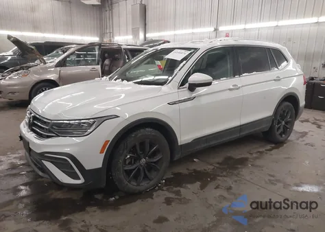 2022 Volkswagen Tiguan 2.0T Se z USA, uszkodzony, nr VIN 3VV2B7AXXNM085295